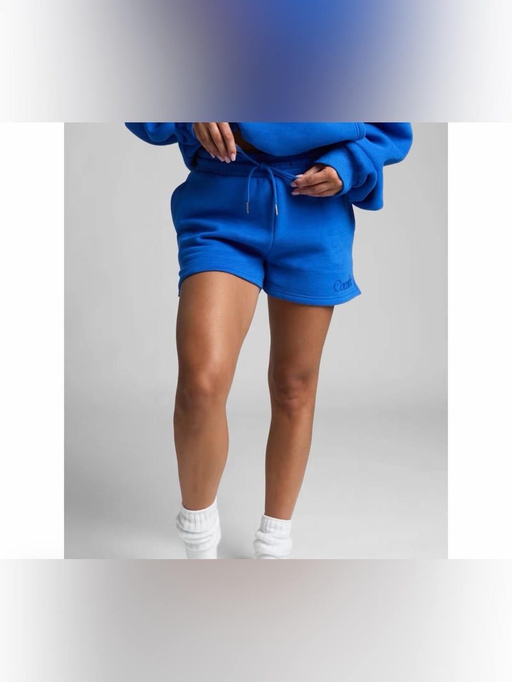 Comfrt Athletic Weighted Shorts in Cobalt Blue